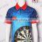 colorful quality dart shirt / new coming custom sublimation dart t shirts