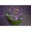 Solar Energy Product Drum-Shaped Solar Rotating display stand with Crystal Lotus 015A-00