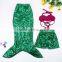 Swim mermaid tail little mermaid swimming costumes swimsuit hipster tail for girls