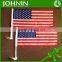 Fast OME Cheap Promotional custom gift USA car flag