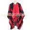Fashion New Poncho Knitted Blanket Scarf cartoon print Warm Cashmereshawl blanket