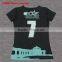 short sleeve new design V-neck t-shirt