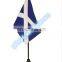 promotion desk or table flag with plastic stand