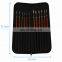 Nylon Case 12pcs Nylon Hair Long Handle Brush Set