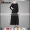 Women Daily Black Long Dress Ethnic Abaya Muslim Clothing Islamic Clothing