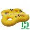 Outdoor sport water toys ,cheap inflatable towing tube raft for adult for Summer relaxtion