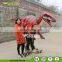 Real dinosaur robotic dinosaur costume realistica