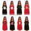 Girls Christmas Ugly Santa Claus Short Women Strapless Dresses One Piece Outfit