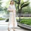 2016 new product long Muslim cardigan lace Maxi Long Kimono Cardigan Women latest fashion blouse design