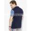 New arrival navy blue ralid regular different colors with pocket cotton t-shirt