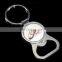 Custom designed promotional durable and cute bottle opener keychain