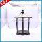 New Product Top Quality Roof Wire Lantern Christmas Metal Candle Holder