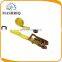 High quality ratchet tie down 1"x15' with s hook