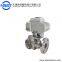 Electric Actuator Water Gas Oil Flange Type Motorized Ball Valve