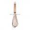 Wholesale High Quality Kitchen Tools Manual Wood Handle Silicone Egg Beater