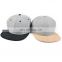 Sew logo wool snapback hats,flat brim hip-hop snapback hats