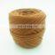 China supplier 100% polyester chunky zpagetti yarn for home decoration
