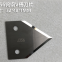 IECHO E74C tungsten steel cutting knife Z74 Tungsten steel Knife E46C axe knife