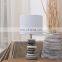 Nordic simple custom hotel nightstand lamp home table decoration cheap modern bedside lamp with logo