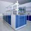 Standard And Durable Three Person Dental Lab Workstation Island Chemical Lab Bench Price