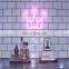 Cheap Electronic Acrylic Led Letters Decorative Custom Made flex glass Neon Sign
