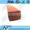 red or white color soft sponge rubber square gasket