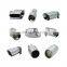 60mm 63mm 70mm 76mm inlet size 304 stainless stainless exhaust tips rolled angle black chrome universal exhaust muffler