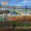 Hot sale factory direct sale powder coated galvanized security steel palisade fence