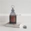 Home Colorful Decorative Led Plastic Lantern With Timer  Solar Sarden Artware Remote Control Candle holder