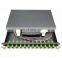 High-quality Cold-rolled  12 core fc fiber optic patch panel