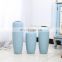Jingdezhen ceramic jar Nordic style fresh blue glaze large floor vase