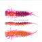 Larva Soft Lures Fishing Worm Silicone Bass Pike Minnow Swimbait Jigging Plastic Baits 50mm 76mm 89mm Artificial Lures