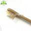 China Factory 100% biodegradable  high quality bamboo toothbrush with custom package