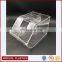 round face PMMA food container acrylic plastic candy bin with scoop
