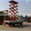 truck mounted hydraulic aerial work platform scissor lift
