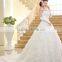 C50006A 2016 Korean Style Strapless Trailing Wedding Dress for Bride