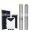 high quality 3 hp deep well solar powered water pump dc solar power submersible water pump for agriculture