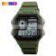 SKMEI 1373 Men's Sport Style Multi function Digital Watch Rectangle Dial Plastic Wrist Watch