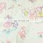 Pink cartoon little princess little Fairy Printed fabric kindergarten girl baby pure cotton children pajamas fabric
