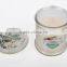 200G Scented Candle with glass Jar and lid ,Home Decorative wax candle, gift set SA-1540
