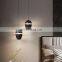 Modern Round Pendant Light Nordic Colorful Circle Hanging Lights Indoor New Creative Ceiling Hanging Lighting For Bedroom