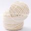 Soft 32/3 Hand Knitting Lace Cotton Yarn 100% Mercerized Cotton Yarn