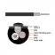 12 core ASU80 fiber optic cable for span 80m