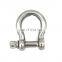 JRSGS Stainless Steel 304/316 European Type Polished  Bow Shackles