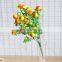 Hot Sold Plastic Small Bundle Flower Arrangement Decoration Artificial Simulation Red Fruit Flower