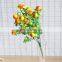 Hot Sold Plastic Small Bundle Flower Arrangement  Decoration Artificial Simulation Red Fruit Flower 