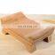 Hot selling Japanese wood/bamboo sushi serving tray container sushi tray