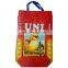 tubular construction pp woven handle shopping bag