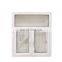 European style ventanas de pvc and upvc frame profile clear glass windows designs