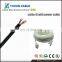 Composite coaxial cable lan cable used for TV Antenna